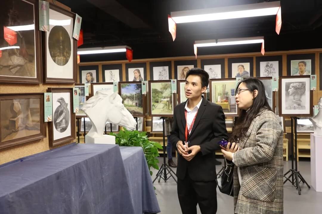 新年第一展，你打卡了嗎？江蘇藝之行畫(huà)室老師帶你來(lái)打卡附圖1